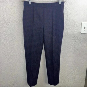 Ann Taylor Navy & Red Women’s Ankle Pants - Size 4